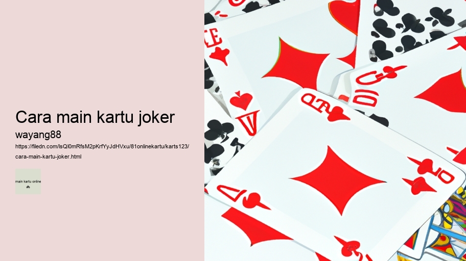 cara main kartu joker